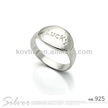 Hottest christmas jewelry 925 sterling silver lucky rings